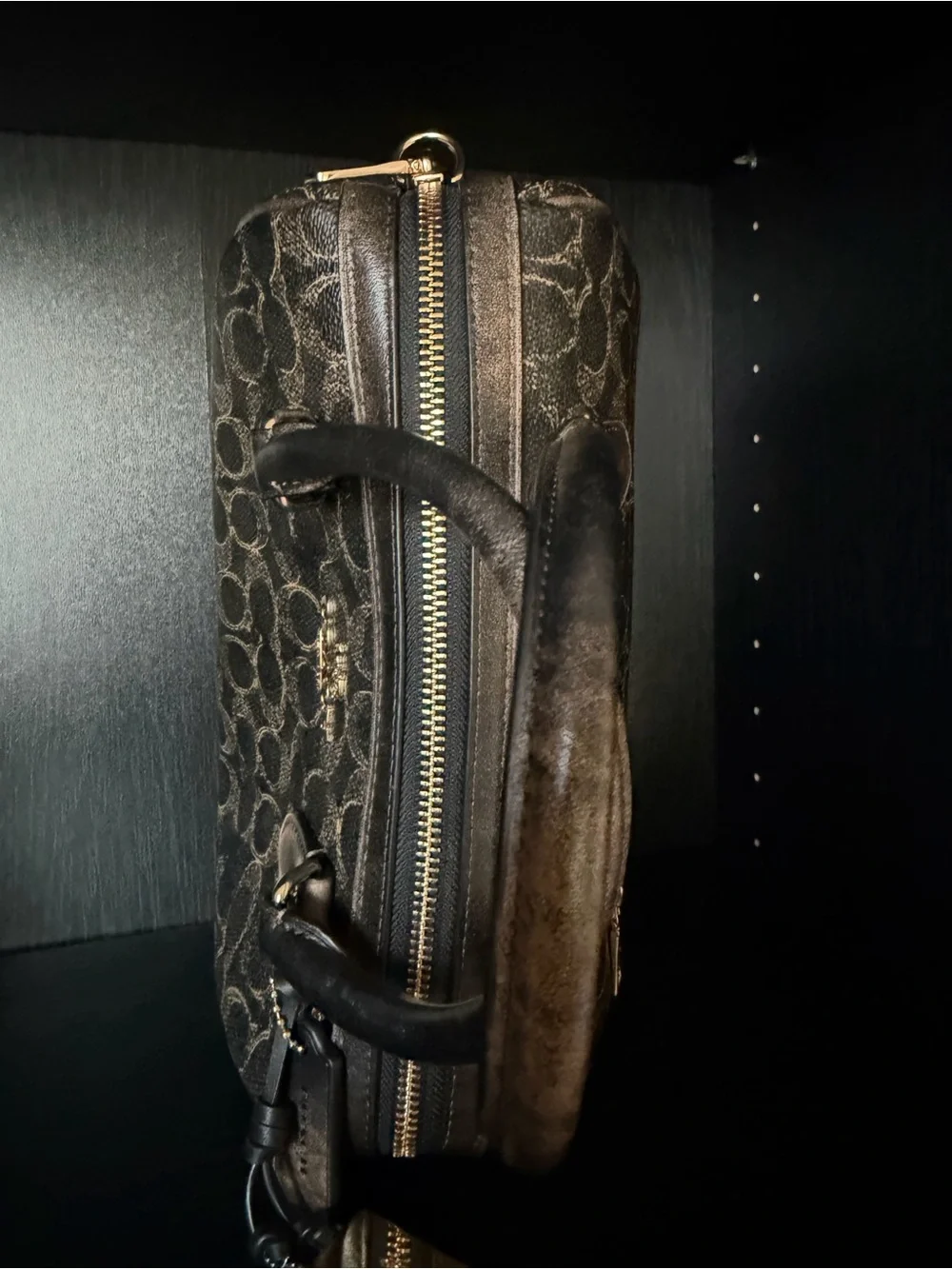 COACH Medium Rowan in Loved Signature Canvas